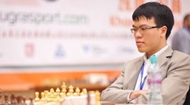 Liem placed fifth after drawing in sixth round